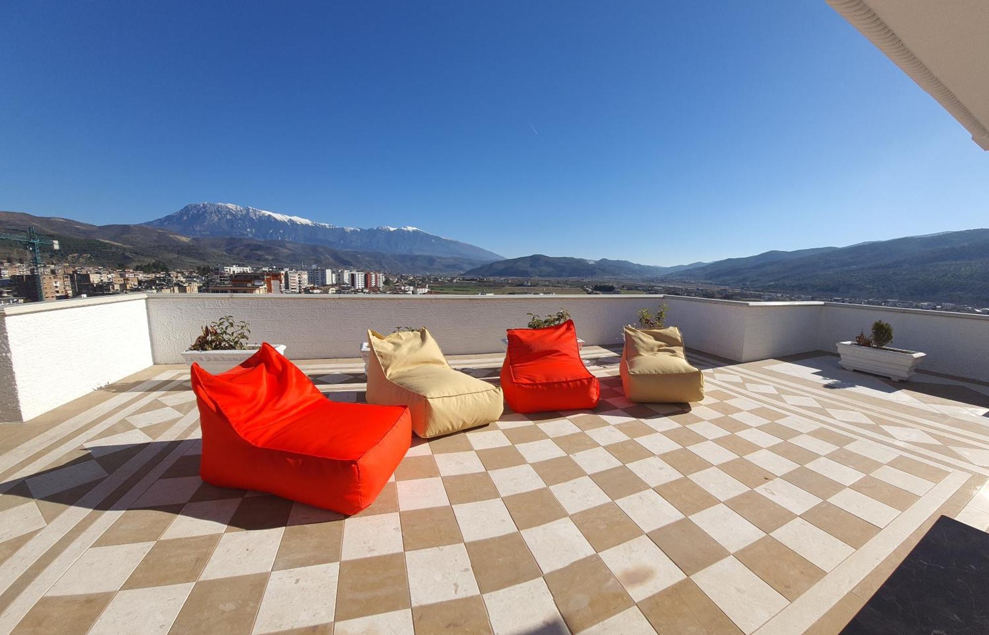 Magnolia Luxury Penthouse Apartment Berat Bagian luar foto